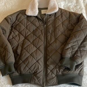 Thread & Supply Coat.  Dark green. Purchased from Nordstrom. Size medium.